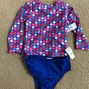 NWT GAP swim set 2T 💜